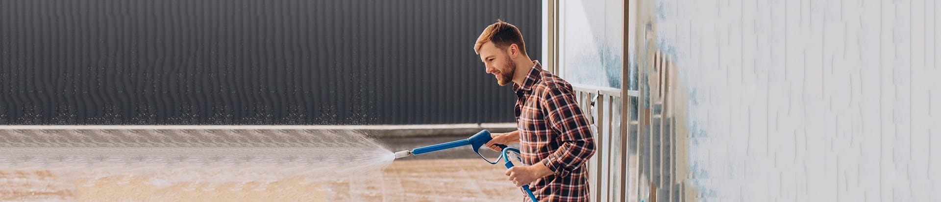 Professional pressure washing service