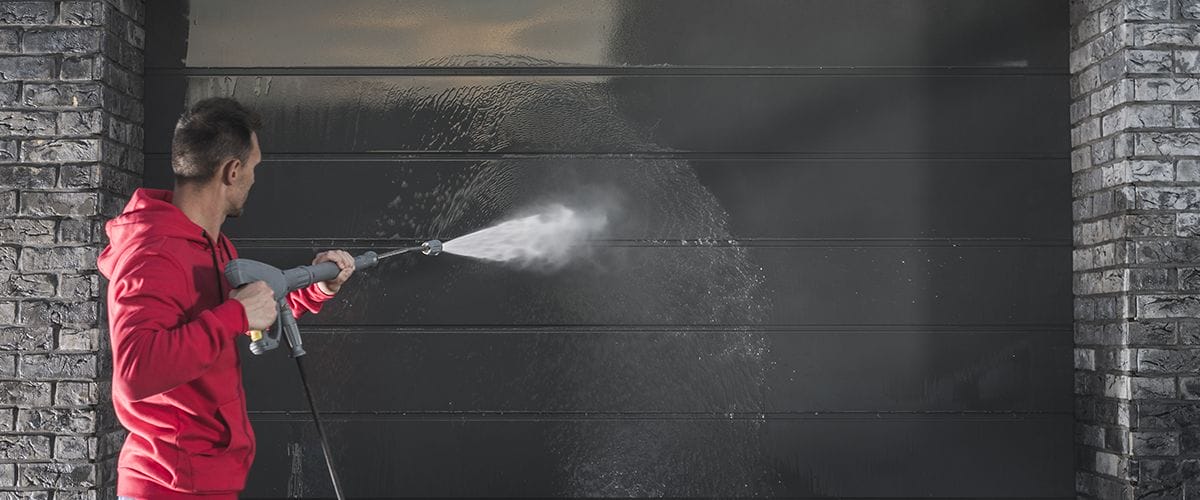 Professional pressure washing