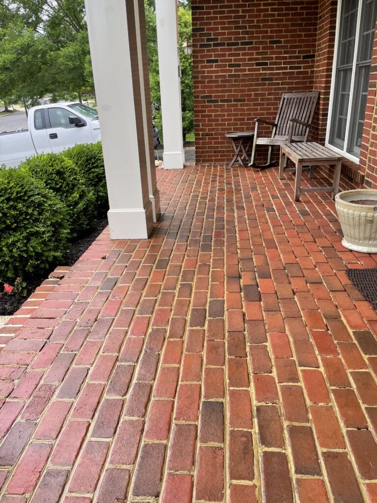 Patio and paver cleaning restoring original look
