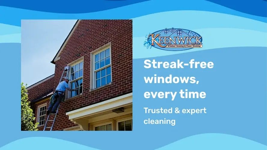 Book Keenwick interior window cleaning and see the difference instantly.