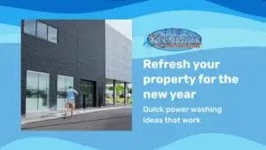 Keenwick delivers power washing that makes your property look renewed.